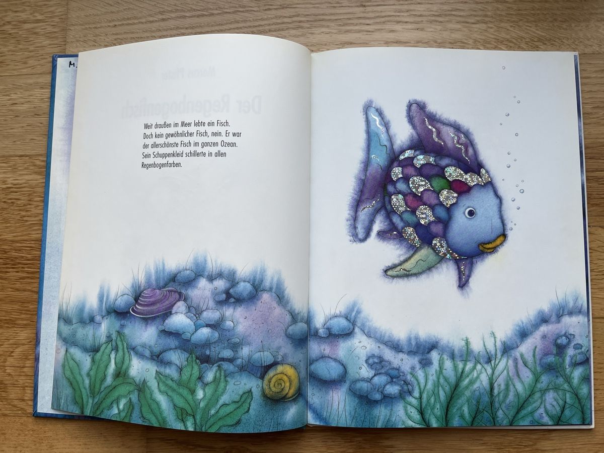 Libri: 2 Bücher vom Regenbogenfisch – Usato da Zürich venduto da yeti044 2