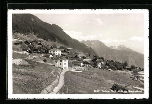 Cartoline postali: AK Sobrio, Panorama, 1956 – Usato da Berlin venduto da bartko-reher