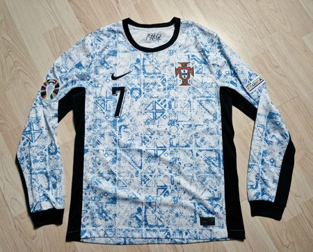 Nike 2024 Portugal Trikot Ronaldo Langarm Grösse M *NEU*