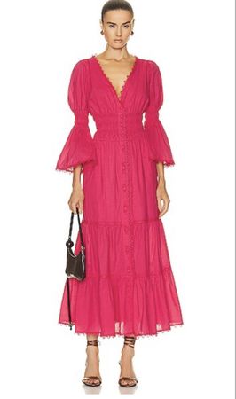 Kleid CHARO pink Grösse XS guter Zustand
