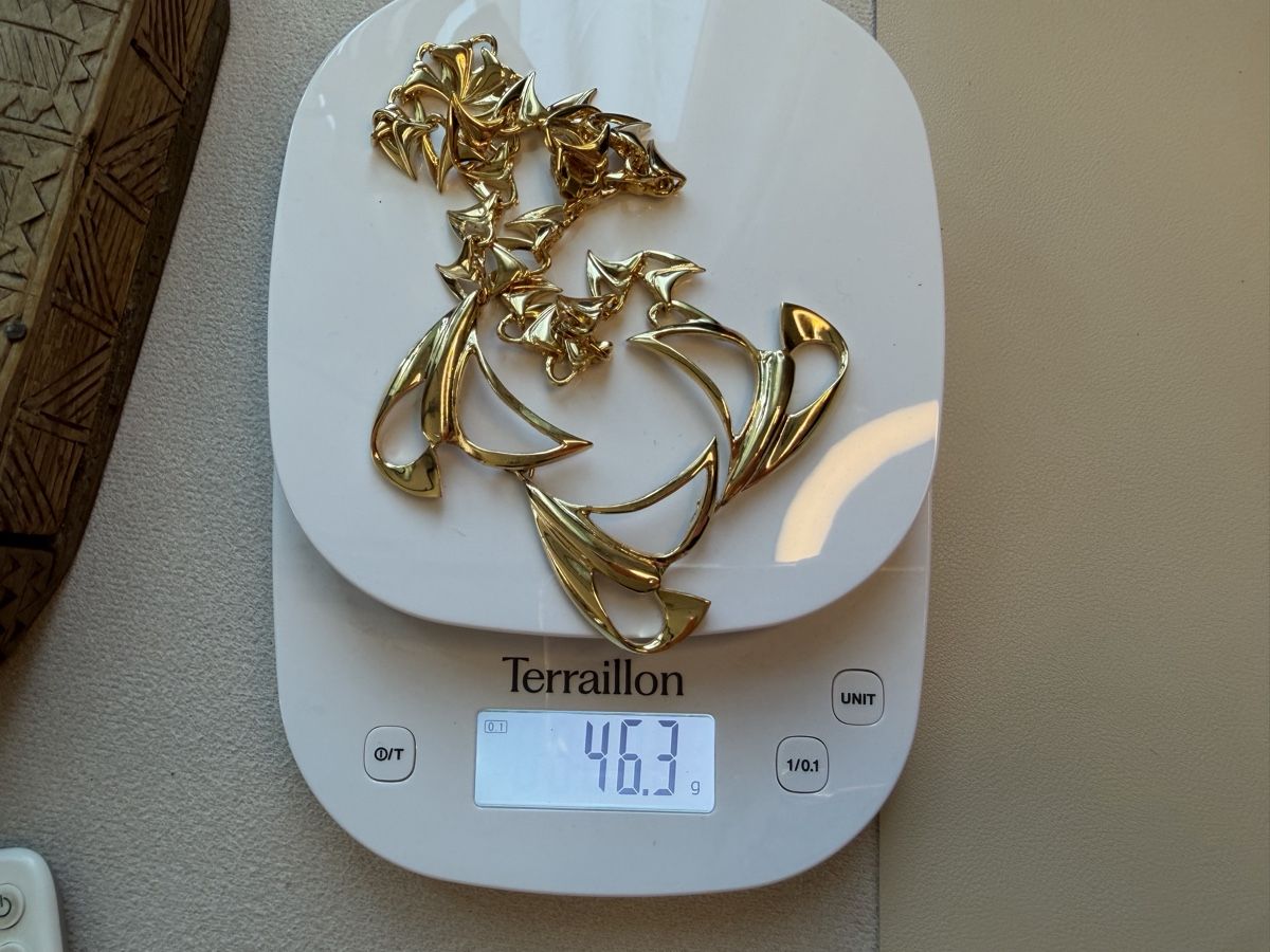 Catenine: Vintage Halskette Luxus Modeschmuck – Usato da Lamone venduto da LaCantinaMagica 4