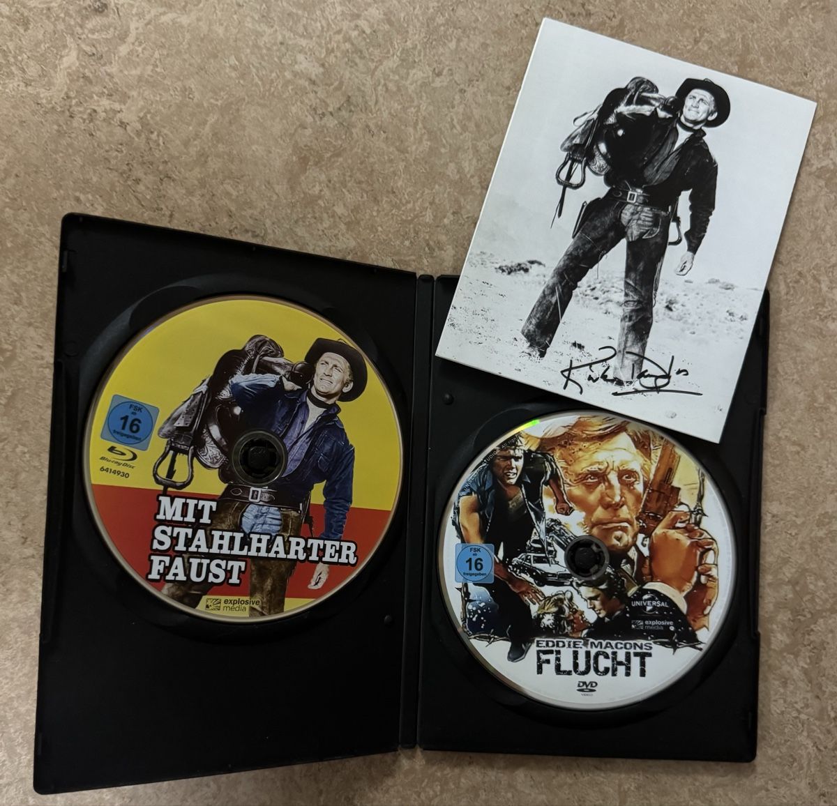 Tutti i DVDs: MIT STAHLHARTER FAUST UND EDDIE MACONS FLUCHT – Usato da Dietikon venduto da AndreaSch01 2