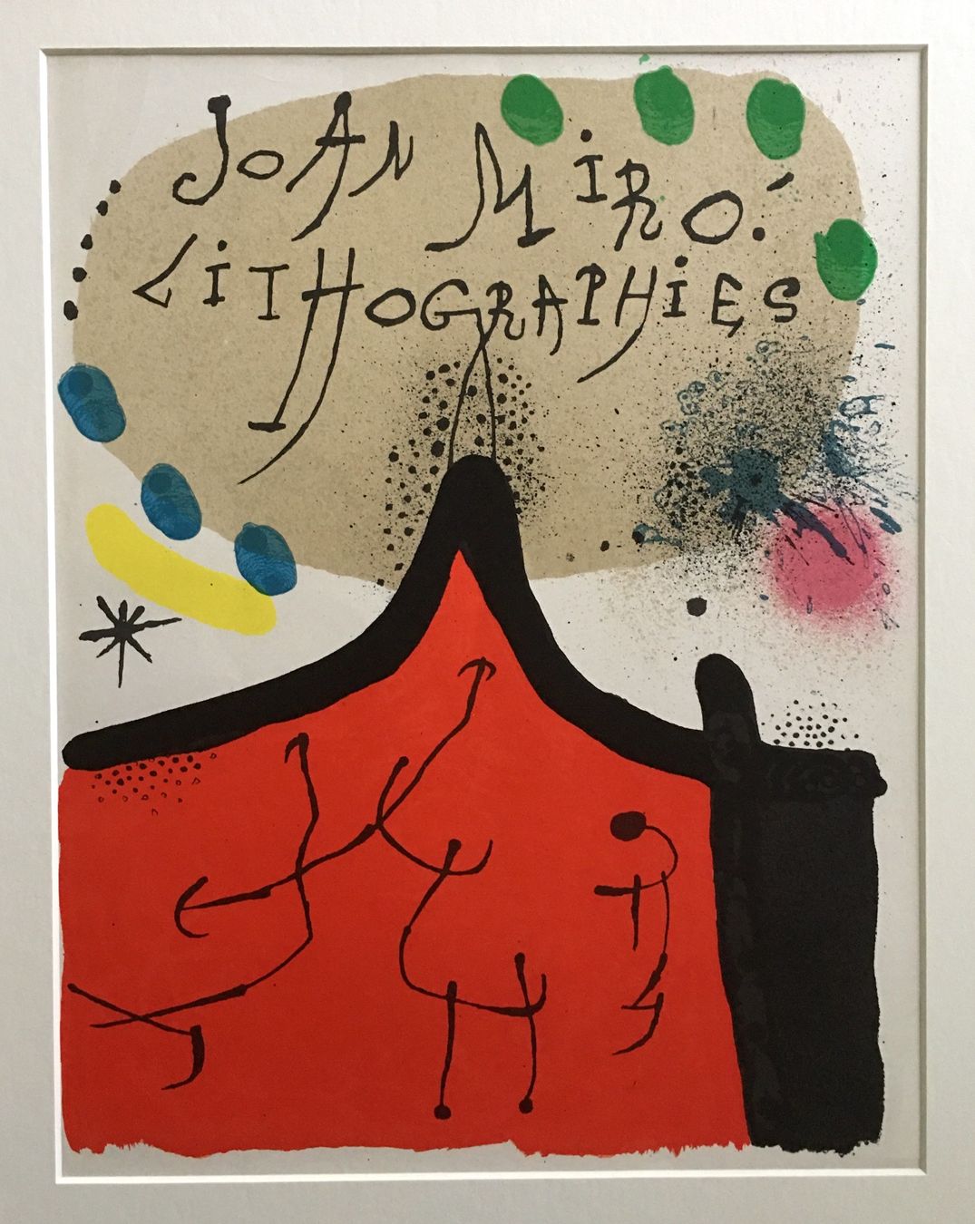Grafica & Litografie: Joan Miro  "Umschlag" aus "Lithograph I"   Farblithographie – Usato da Nennigkofen venduto da waltraub 2