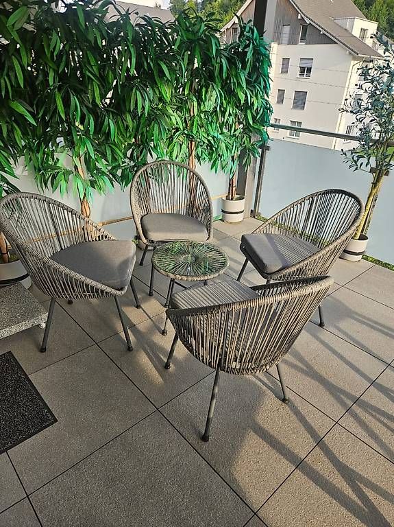Tischset: Balkonset – Gebraucht aus Bauma von Seawater_lover_60 1
