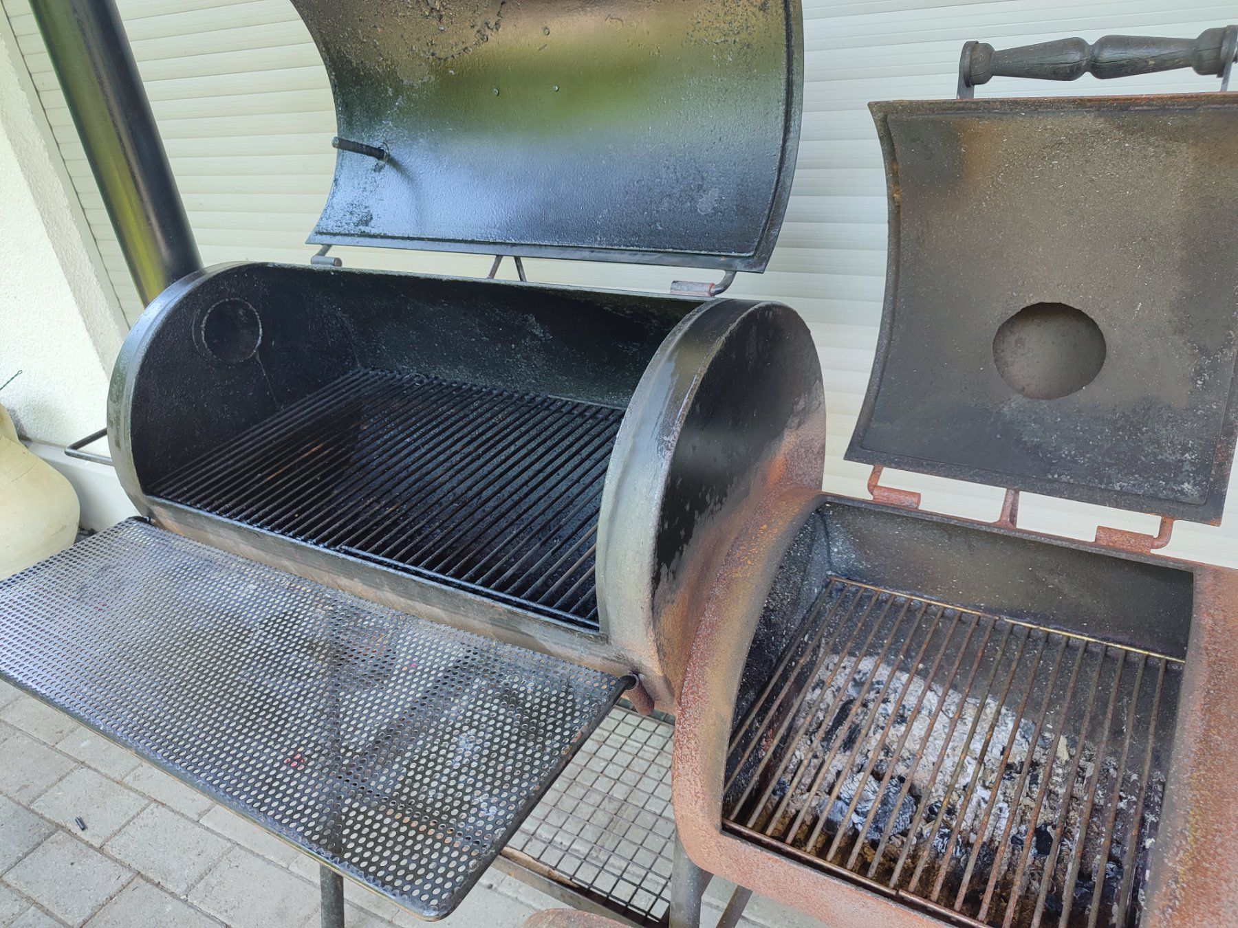 Texas Ranger Griglie: Massiver BBQ Smoker "Texas Ranger" – Usato da Maur venduto da Oechslma 3