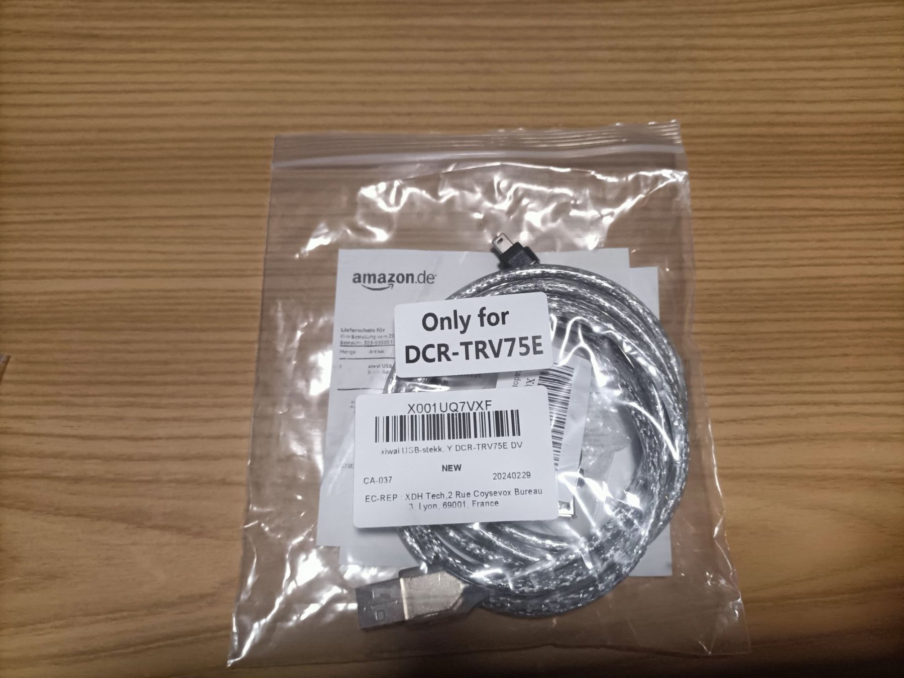 Cavi: Original Sony DCR-TRV75E USB Kabel - Neu & Original – Usato da Schöftland venduto da Snacketti7