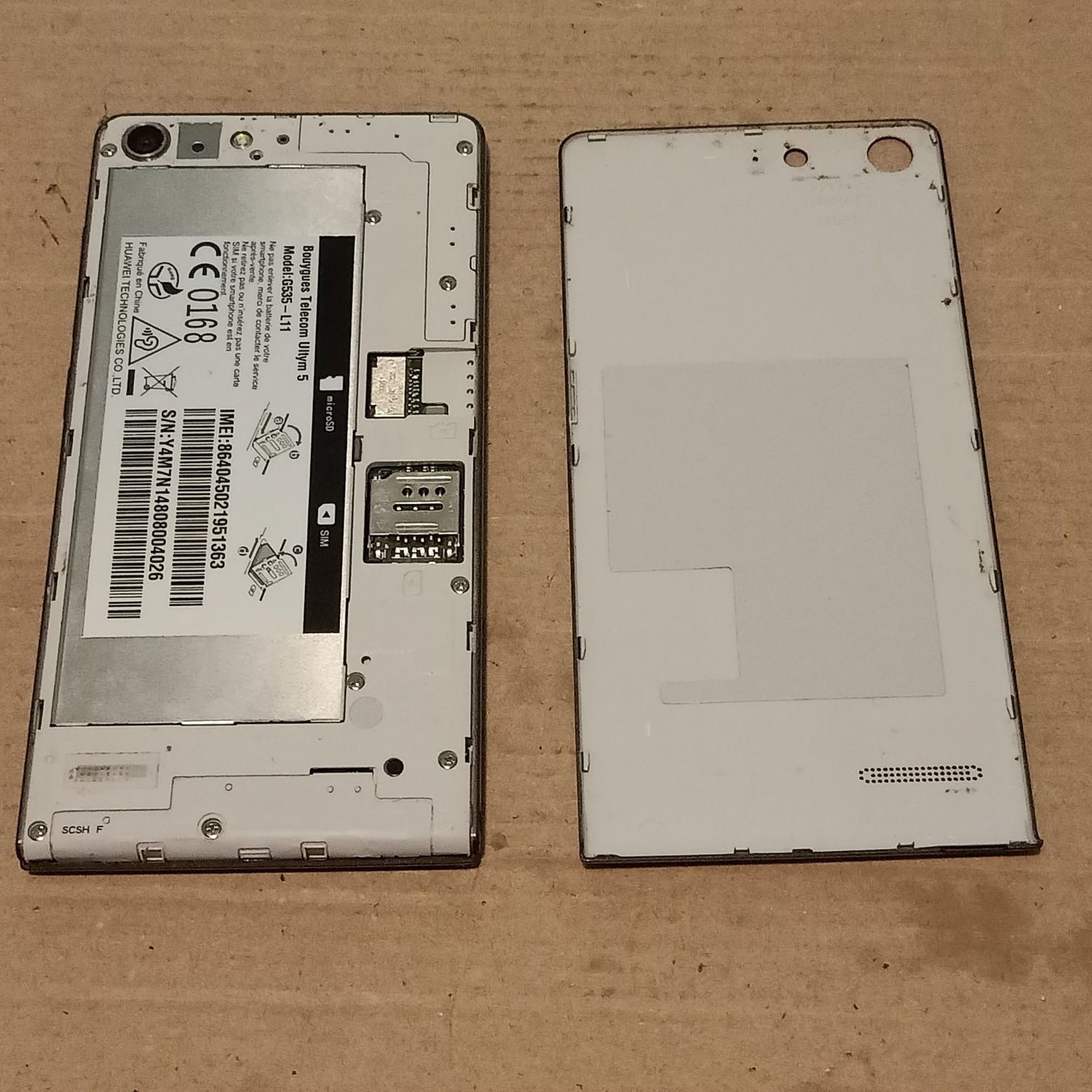 Huawei Handys / Smartphones: Android Handy: Huawei Ascend G535 L11 Touchscreen defekt – Defekt aus Winterthur von Opusco 2