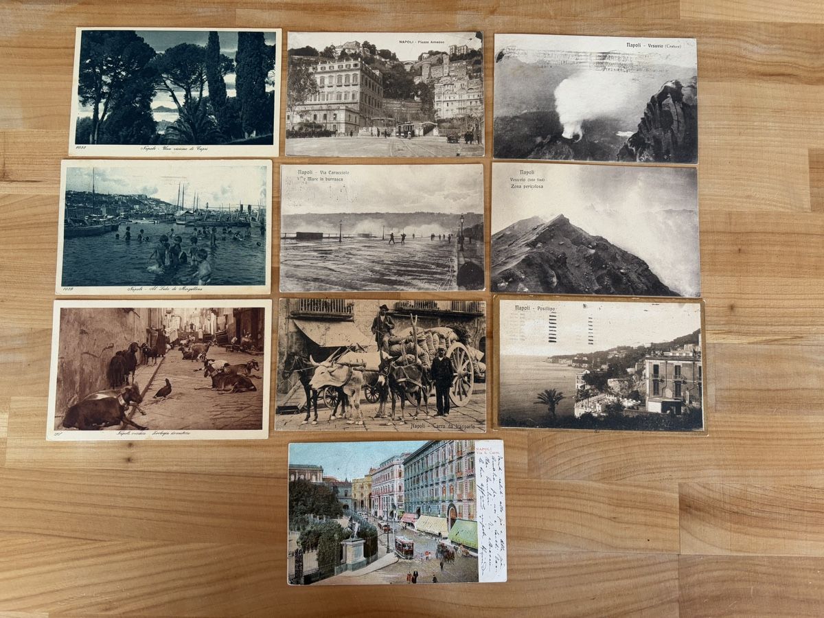 Cartoline postali: 10 AK von Napoli – Usato da Rümlang venduto da Kartenpost1
