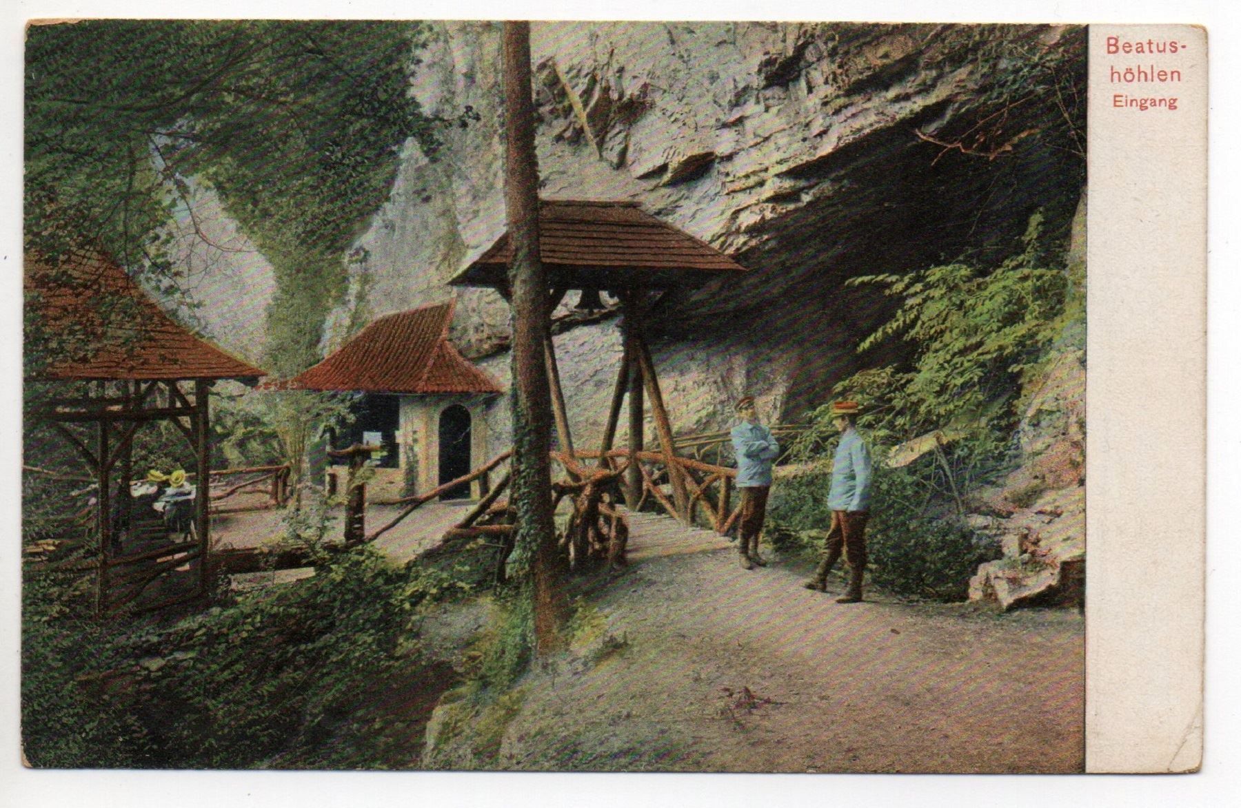 Cartes postales: Beatenberg BEATUSHÖHLEN Eingang – Neuf (Voir description) à Jona par philajona