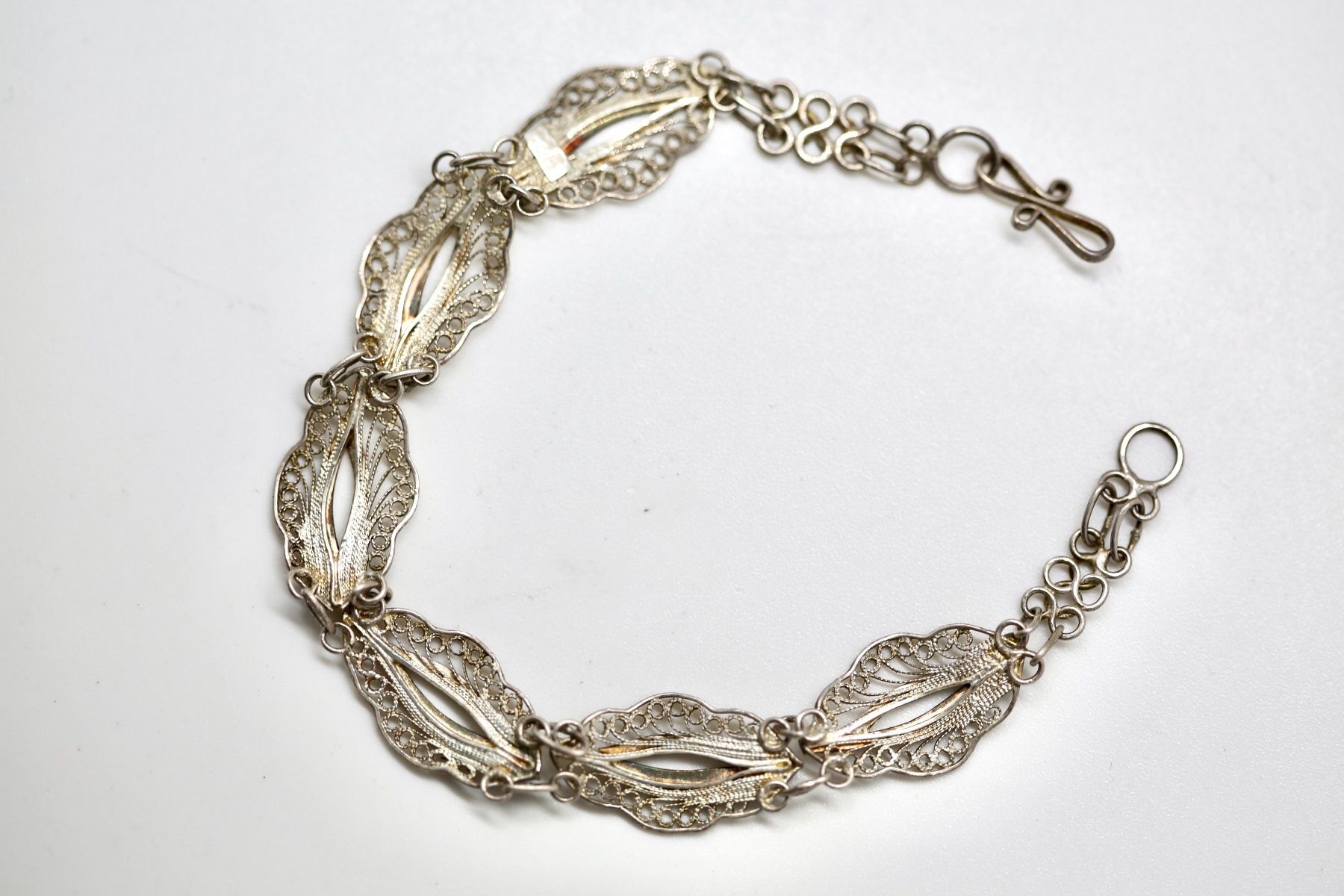 Bracciali & Braccialetti: Silber Armkette – Usato da Reinach BL venduto da Han-Numismatik 1