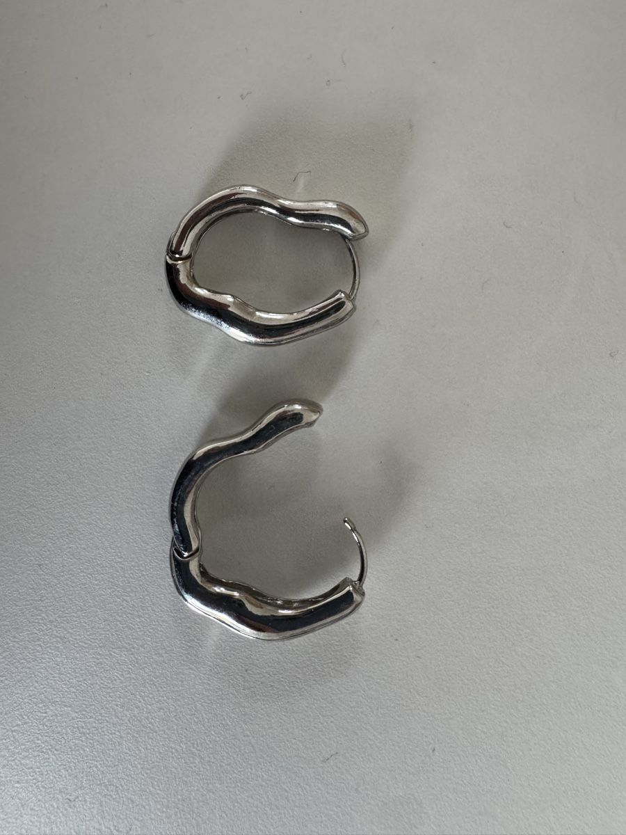 Boucles d'oreille: Creolen Ohrringe silber – D'occasion à Elsau par lau_w9yf 1