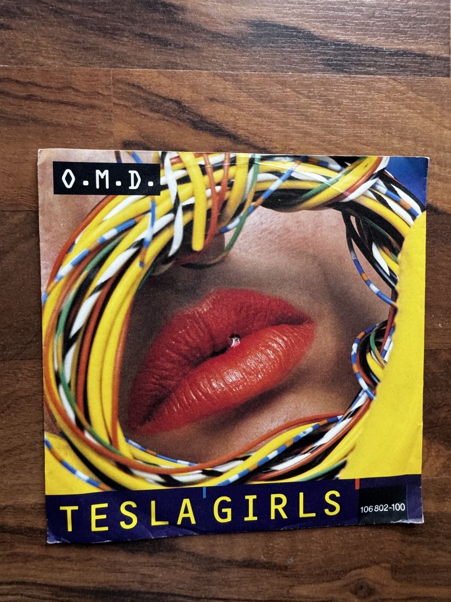 Vinyles: O.M.D. - Tesla Girls - 7" Single - 80s – D'occasion à Rorbas par BlackstarRecords