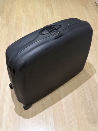 Samsonite Koffer Trolley Hartschale Top Zustand, Schwarz