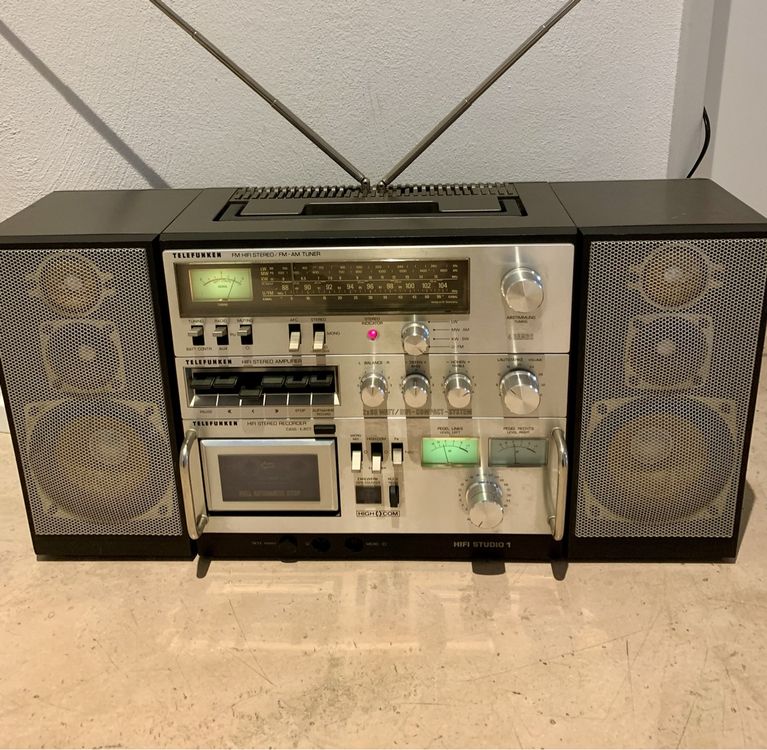 Ghettoblaster Boombox Telefunken Hifi Studio 1 (Gebraucht) in Thun für CHF 150 - nur Abholung