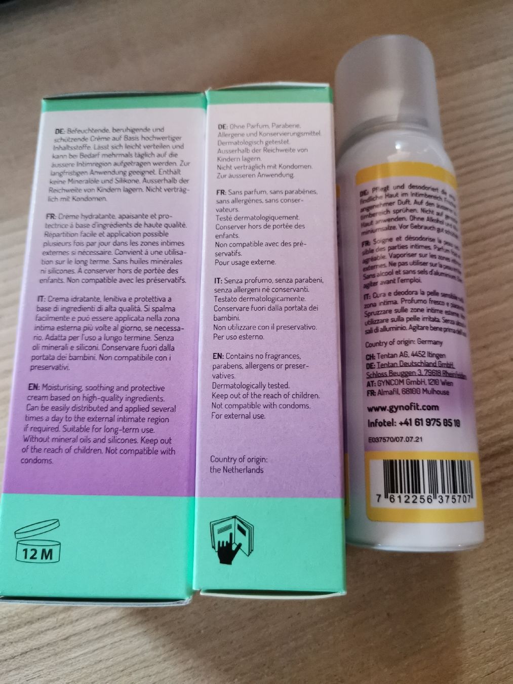 Altro per la cura del corpo: Gynofit Pflege 3 Stück neu – Nuovo e nell'imballaggio originale da Fankhaus (Trub) venduto da sun_7677 2