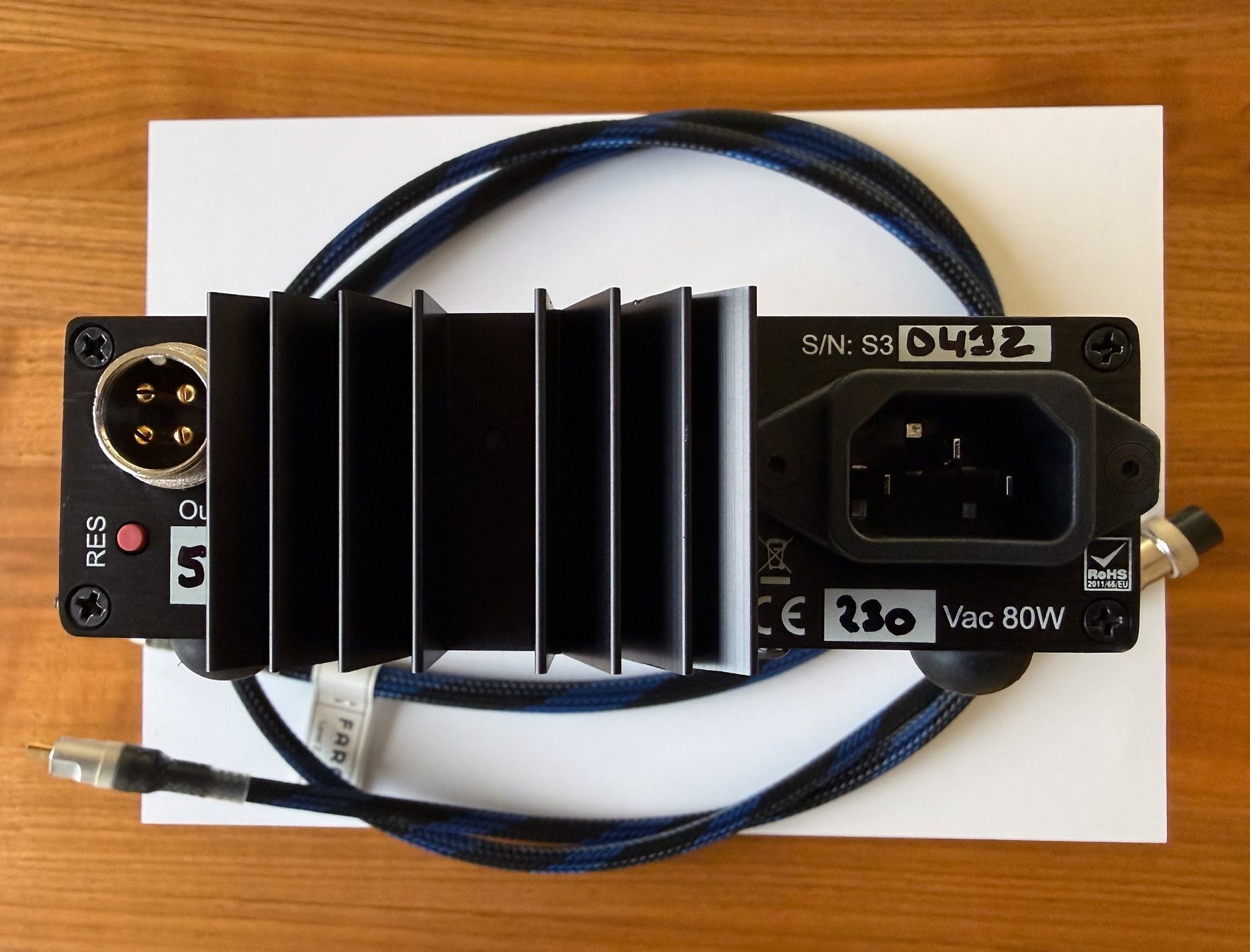 Alimentazione elettrica: Netzteil 5V/3A: Farad Super 3 – Usato da Oberwil BL venduto da 55urs 1