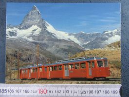 BAHN SCHWEIZ GGB GORNERGRATBAHN Bhe 4/8 ROTENBODEN VS AK