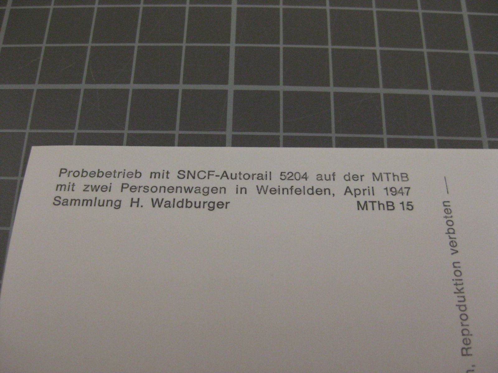 Cartoline postali: AK Weinfelden mit SNCF Dieseltriebwagen – Nuovo (secondo la descrizione) da Malters venduto da Marosko 2