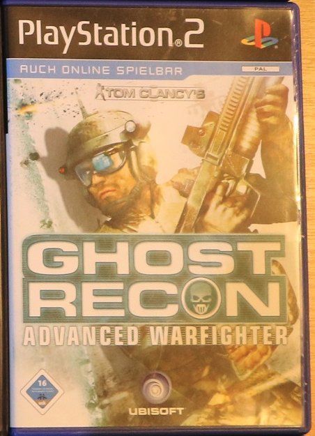 Sony Spiele: Tom Clancy’s Ghost Recon Advanced Warfighter Playstation 2 – Gebraucht aus Rickenbach b. Wil von Byby7