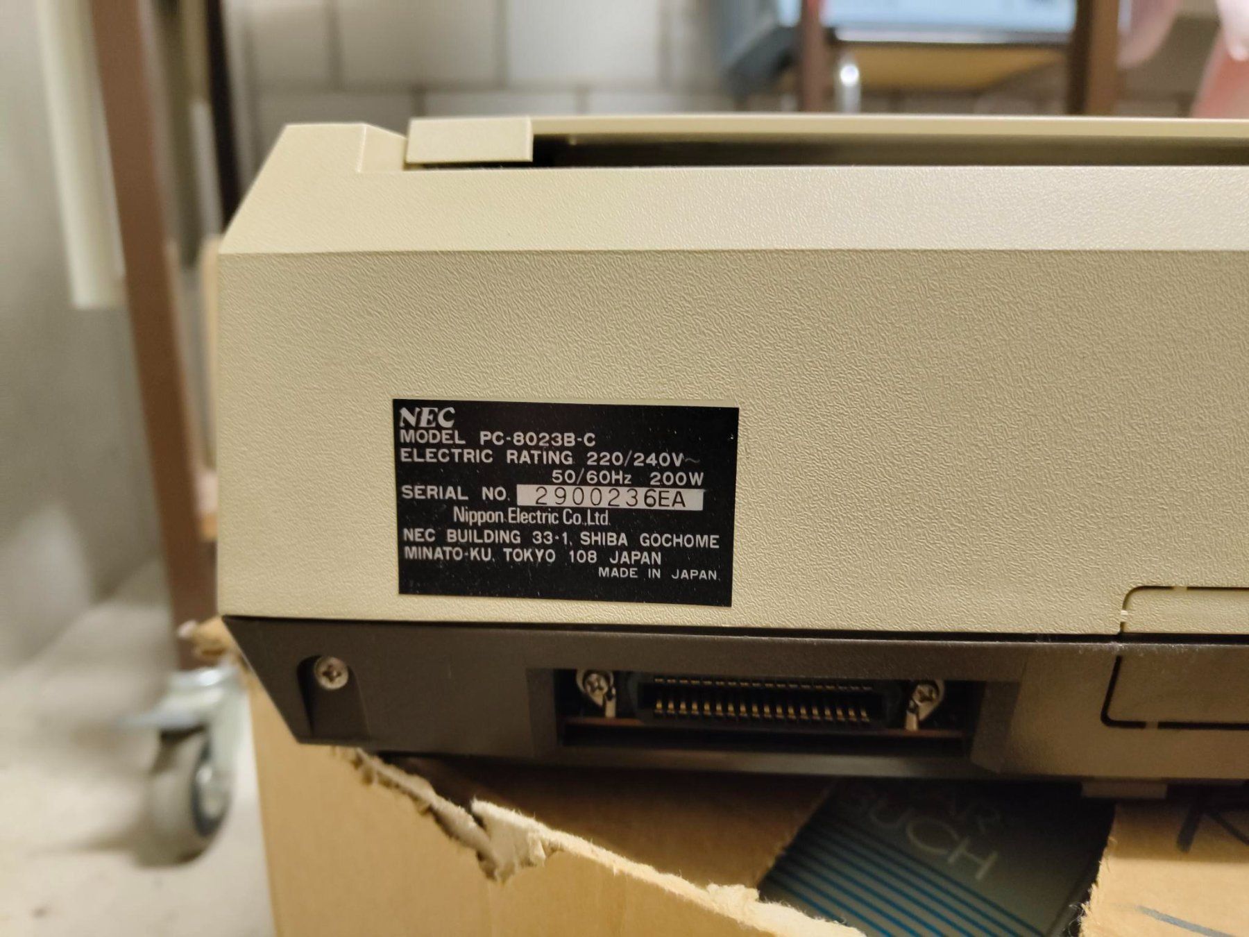 Stampanti: Retro Nec Drucker – Usato da Steckborn venduto da Algass 1