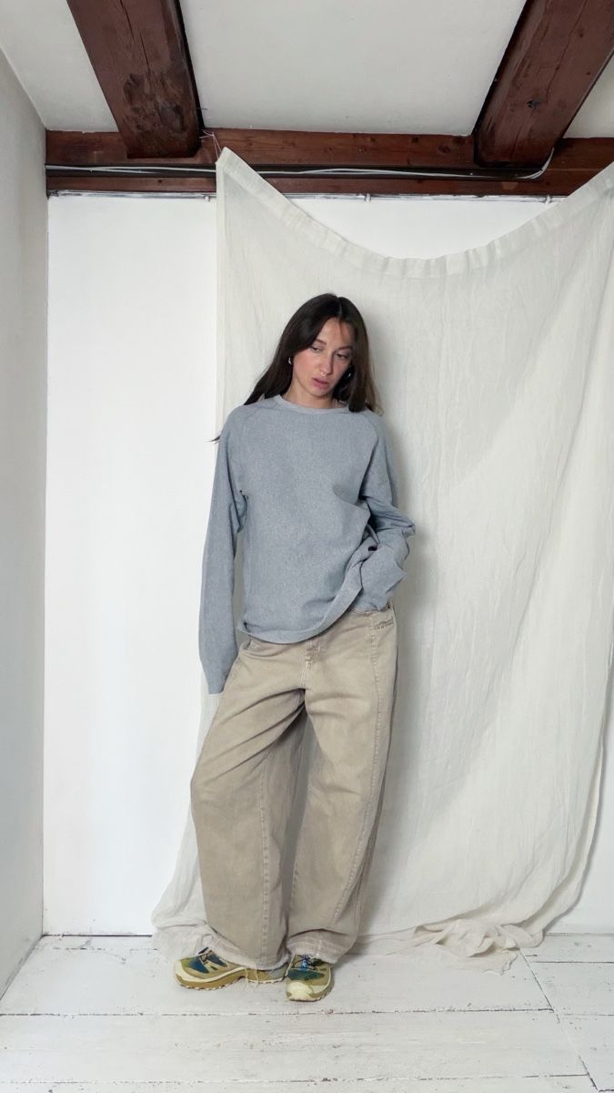 Maglioni & Felpe: Gap Pullover Sweater Gray Size M Long Sleeve Crew Neck – Usato da Knonau venduto da Grapesvintage 1