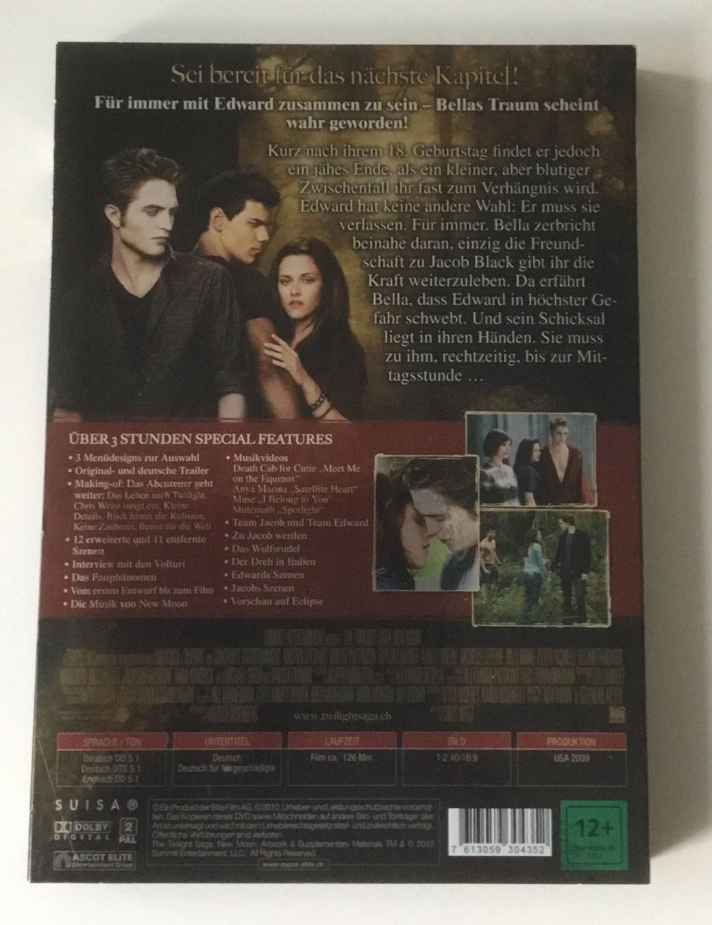 Tutti i DVDs: The Twilight Saga. New Moon. – Nuovo (secondo la descrizione) da Urtenen-Schönbühl venduto da Kahru 1