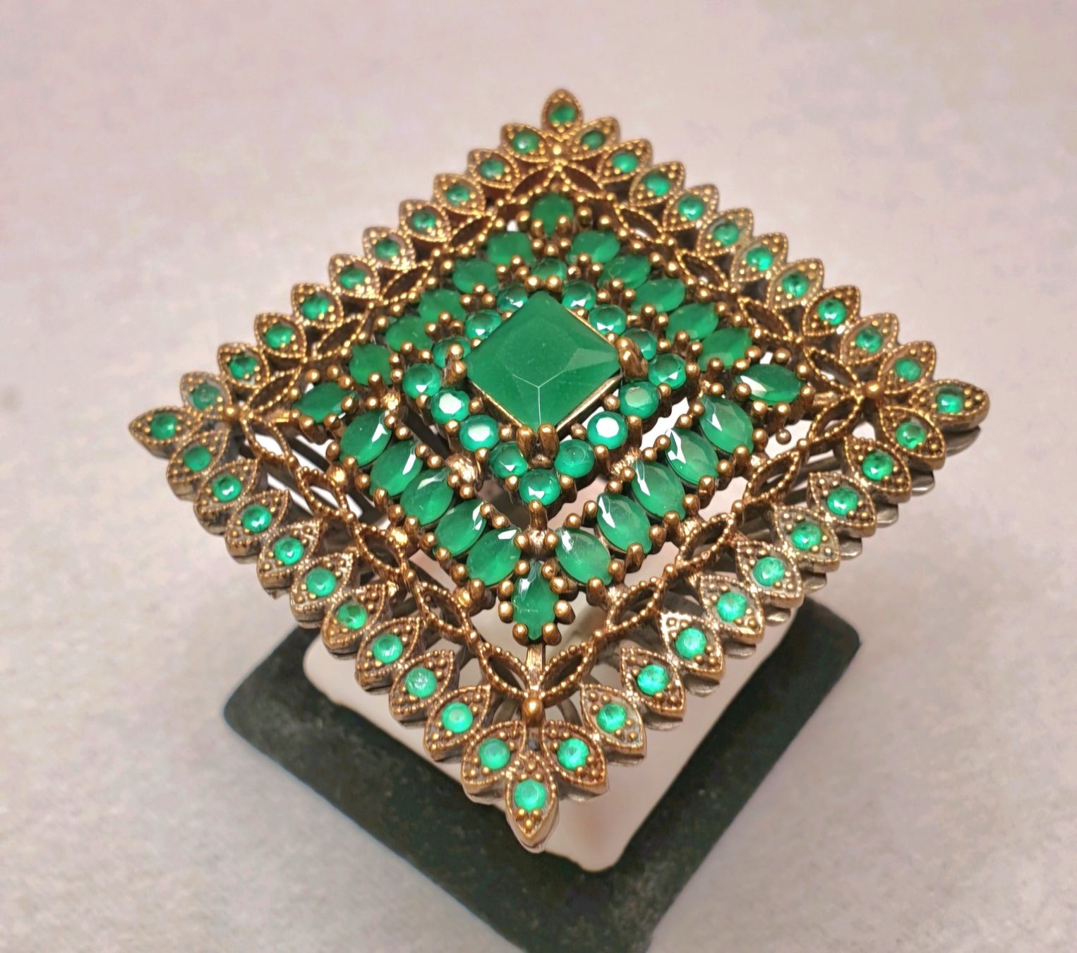 Anelli: Vintage Smaragd Ring – Nuovo (secondo la descrizione) da Zürich venduto da benedikt12 5