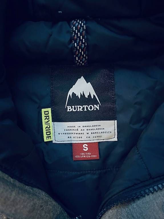 Burton Giacche & Cappotti: BURTON Snowboard Jacke, Grösse S – Usato da Zürich venduto da Deluxe123 1