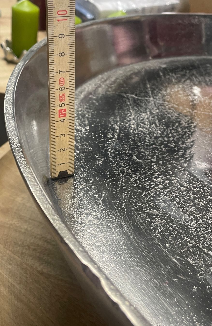 Tutte le decorazioni: Grosse Aluschale, Platte, Dekoschale Neu – Nuovo e nell'imballaggio originale da Volketswil venduto da rubin74 8