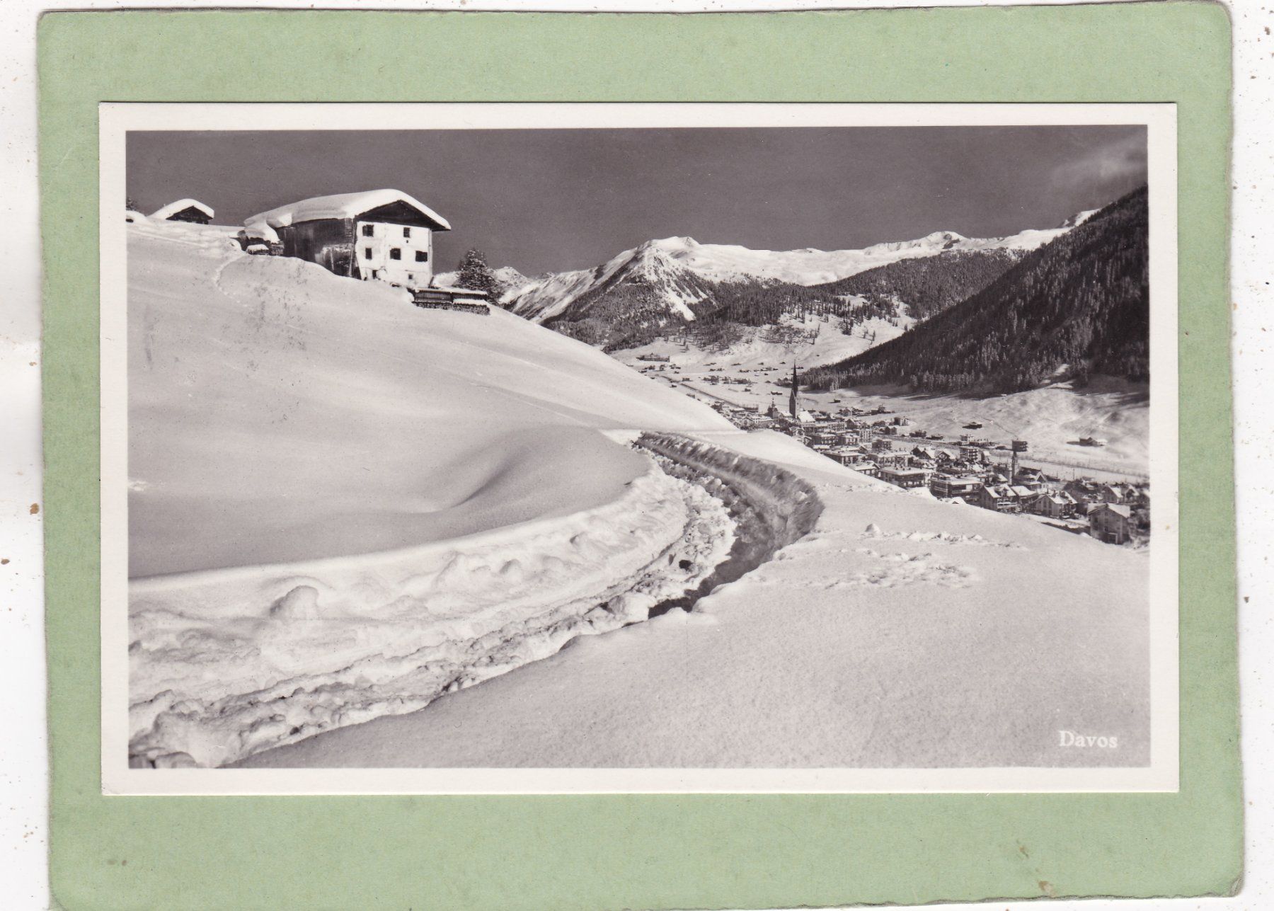 Cartoline postali: Davos 1934 – Usato da Herisau venduto da Lisegrat2008