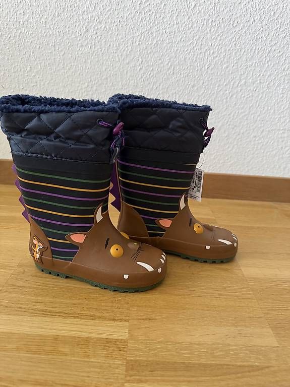 Scarpe per ragazzi: Grüffelo Gummistiefel mit Preisschild noch dran – Usato da Basel venduto da Spielzeugverkauf 1