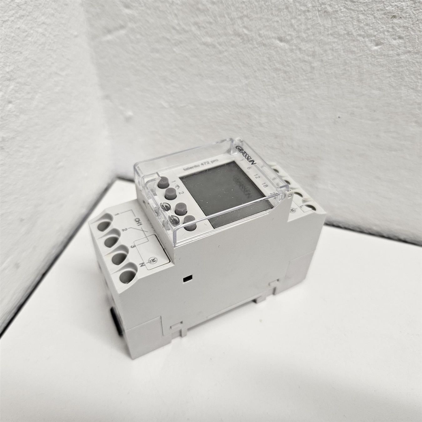 Hager Componenti elettronici: Grässlin talento 472 pro Schaltuhr - 2 Kanal! – Usato da Niederdorf venduto da LeptonAG 1