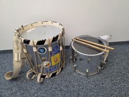Guggenmusik Trommeln Set mit Zubehör gebrauchter Zustand