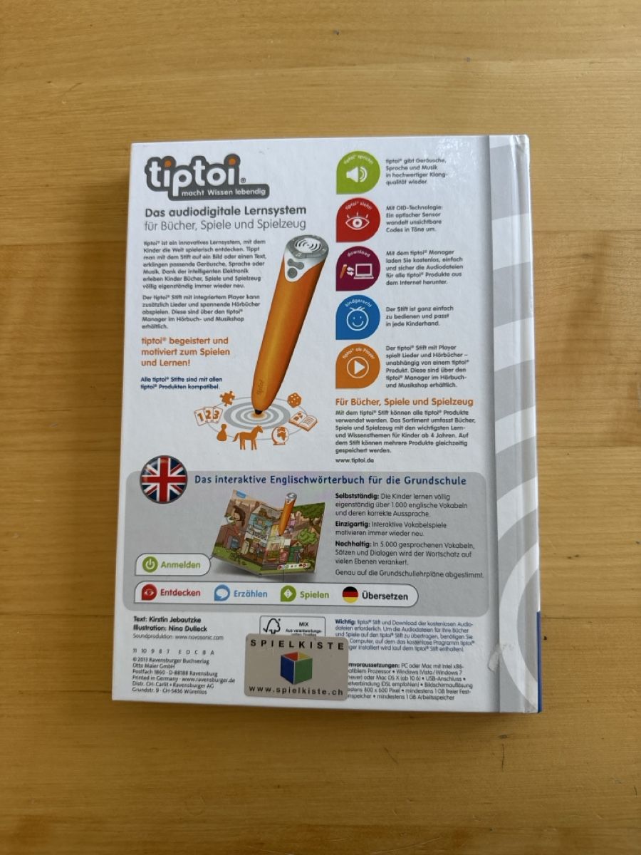 Libri: Tiptoi Lernbuch – Usato da Menziken venduto da xirixs 1