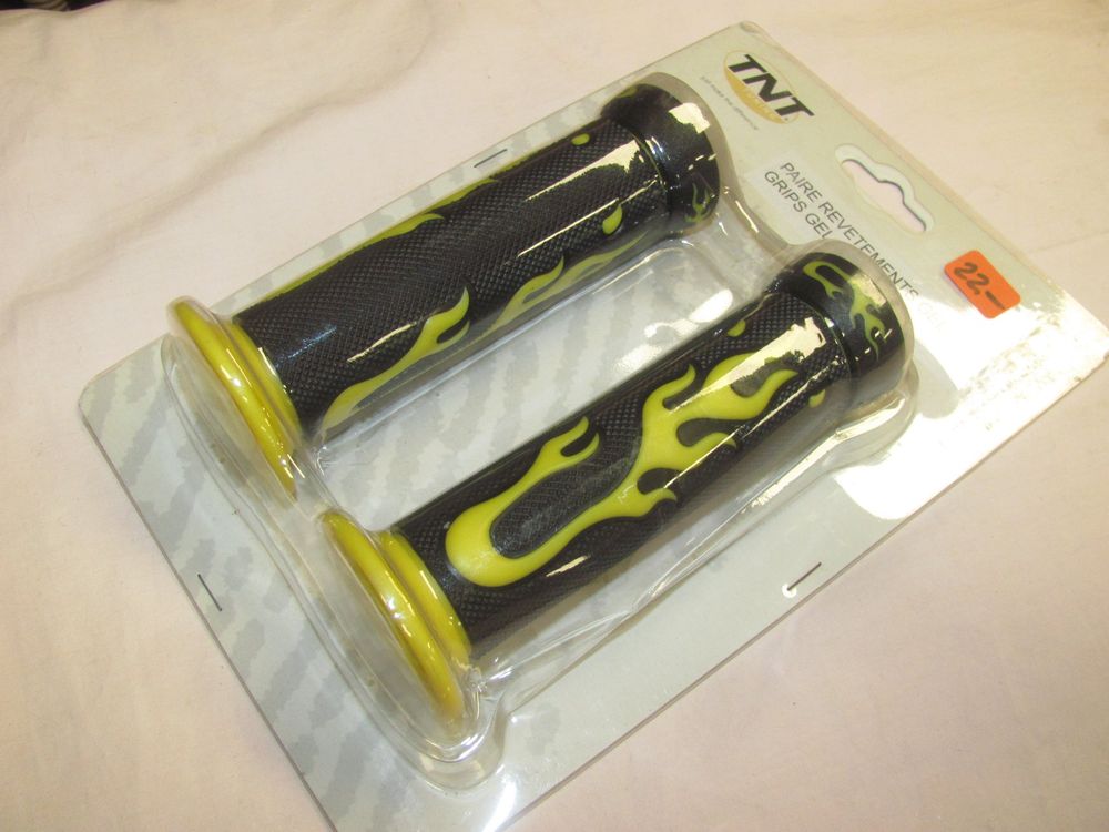 1 Paio Maniglie Manubrio In Gomma Antiscivolo Moto Per Manubrio Ricambio