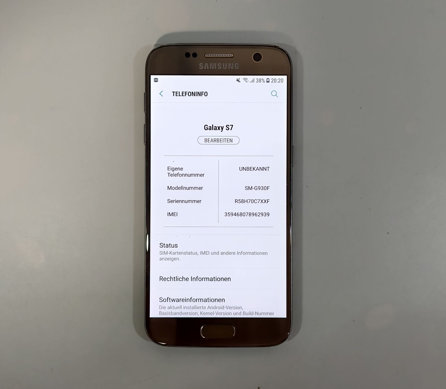 Samsung Telefoni cellulari / Smartphones: Samsung Galaxy S7 – Usato da Ehrendingen venduto da Rocky985 2