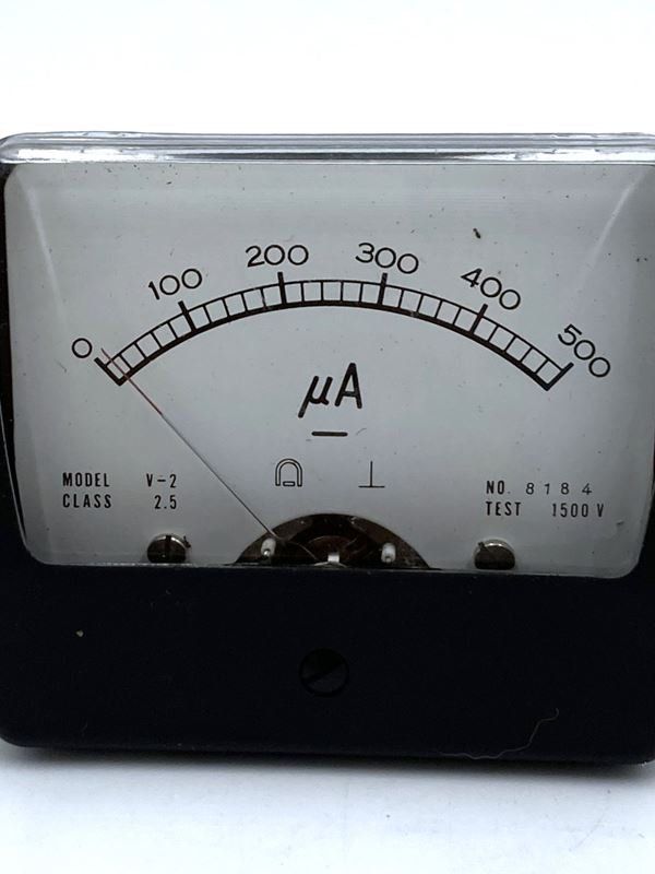 Monacor Messen: MONACOR | Mikro Ampere Meter | Model V-2 – Neu (gemäss Beschreibung) aus Wittenbach von Restwert_St-Gallen 1