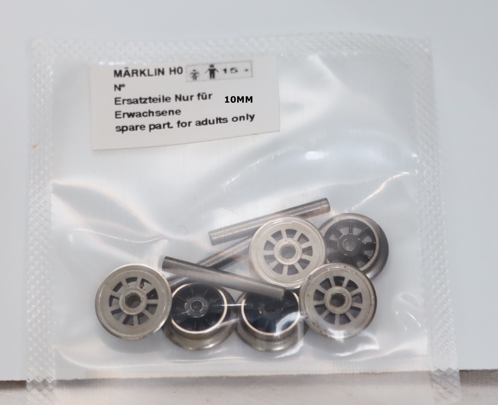 Märklin Modellini di ferrovie: MÄRKLIN DAMPFLOK ACHSEN  10MM – Nuovo (secondo la descrizione) da Ipsach venduto da locky55