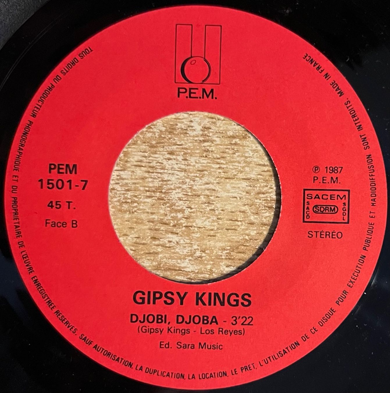 Dischi in vinile: GIPSY KINGS - DJOBI-DJOBA – Usato da Bussigny venduto da vinyl-pas-cher 2