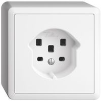 Prise AP EDIZIOdue T25 16A blanc