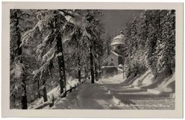 St. Moritz, Segantini-Museum, gelaufen 1933