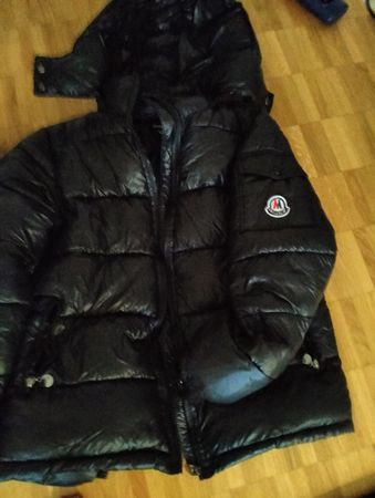Moncler Daunenjacke Schwarz Grösse S