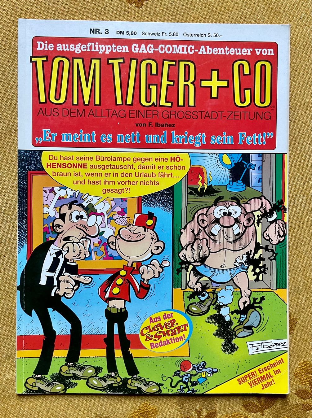 Fumetti: Tom Tiger + Co Band Nr 3 von 1991 – Usato da Endingen venduto da nathan05