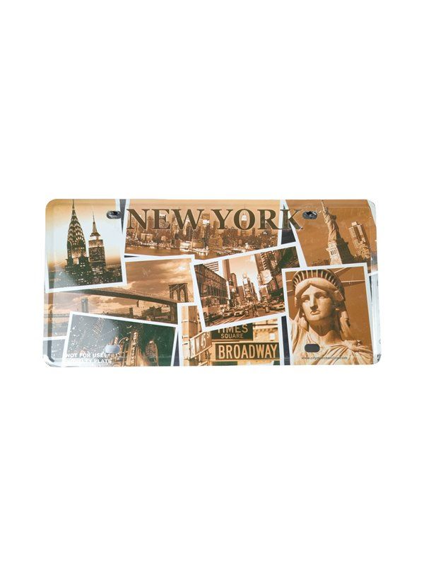 Insegne: CITY MERCHANDISE Blechschild New York – Usato da Wangen b. Olten venduto da Restwert_Wangen