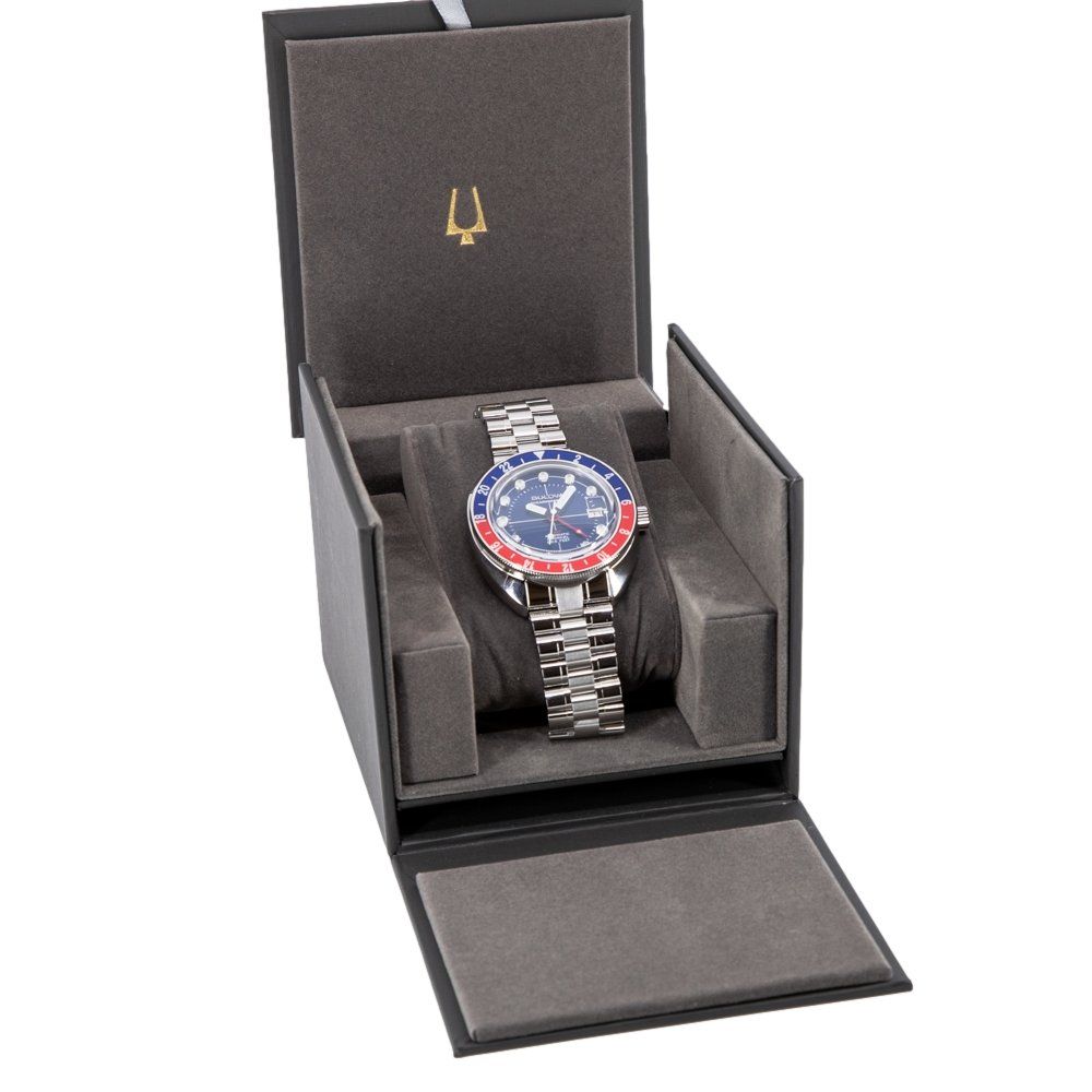 Bulova Uhren: Bulova Men's 96B405 Oceanographer GMT Mechanical – Neu und originalverpackt aus Schindellegi von harveystore 8