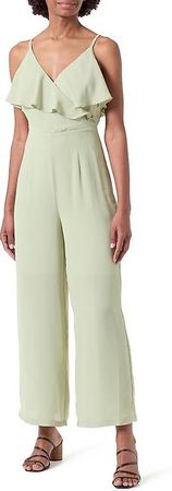 Vila gerüschter träger Jumpsuit | Gr. 42
