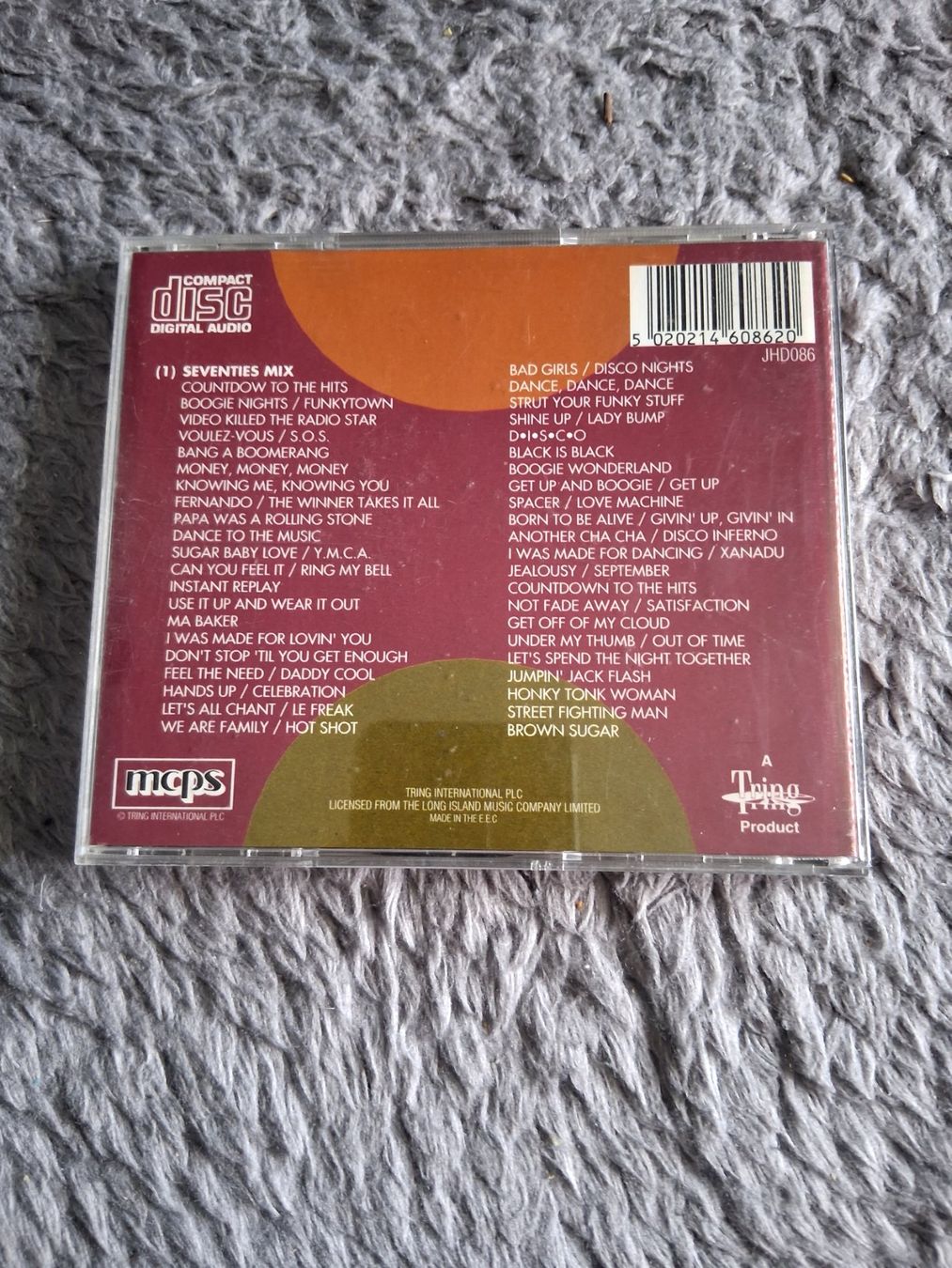 CD: SEVENTIES MIXES   OVER 60 BIG HITS     CD – Usato da Wetzikon ZH venduto da Ramones01 1