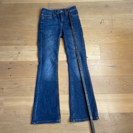 Damen Jeans W26/27 L30 Bootcut Blau Top Zustand