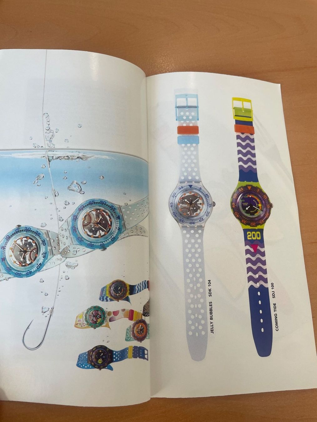Swatch Documenti: Swatch Scuba 200 Spring - Summer Collection 1992 Prospekt – Nuovo (secondo la descrizione) da Wilen b. Wil venduto da Alvaro00 1