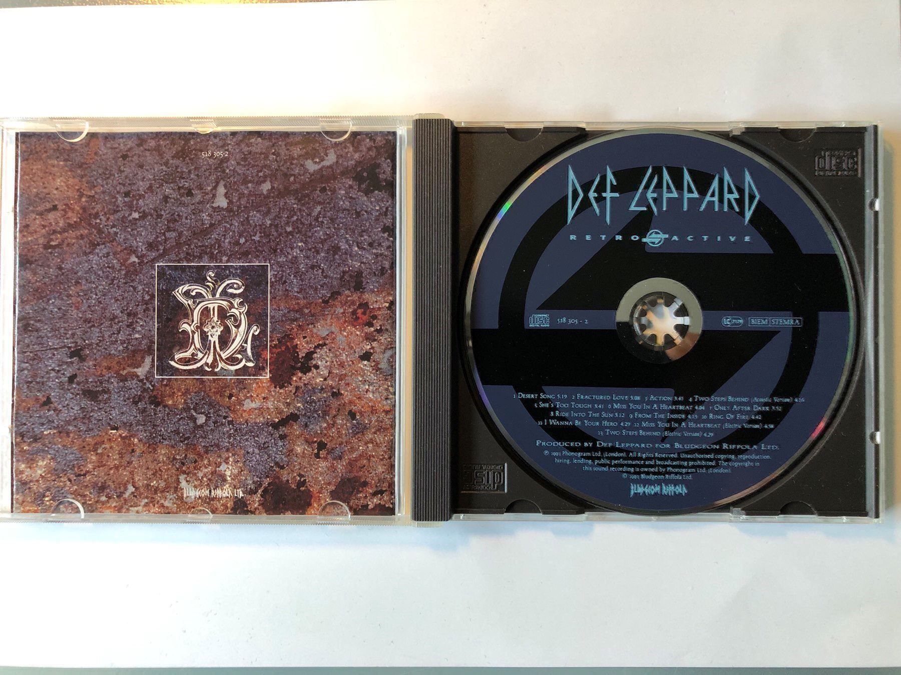 CDs: Def Leppard CD - Retro Active – D'occasion à Oberried Brienz par Chyara 2